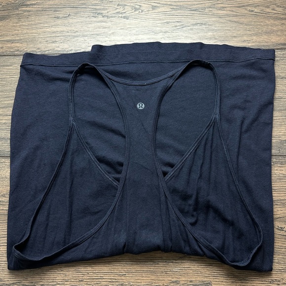 lululemon athletica Black Racerback Blouse - Picture 1 of 3